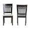 Baxton Studio Genesis Modern Grey Fabric and Dark Brown Finished Wood 2-Piece Dining Chair Set 230-2PC-13190-ZORO - alternate 7
